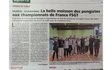 Les Pirates dans la Voix du Midi